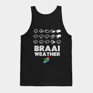 Braai Weather South Africa Style Tank Top